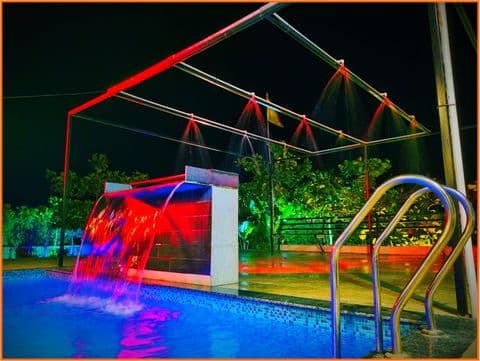 Rain Dance with DJ Lights